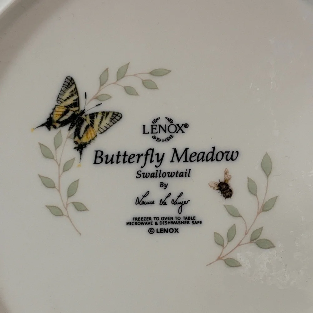 Lenox “Butterfly Meadow Swallowtail”  Decorative Plate